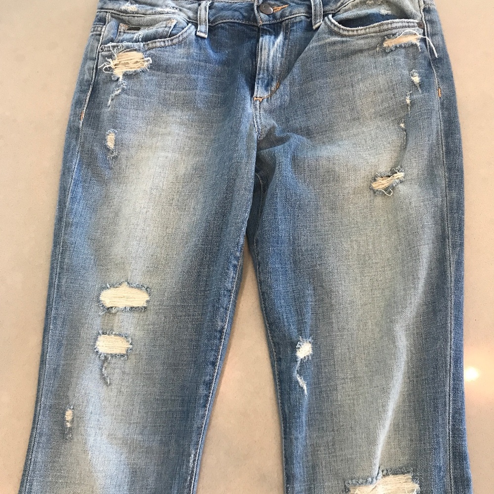 Joe's Jeans Visionaire Bootcut distressed jeans